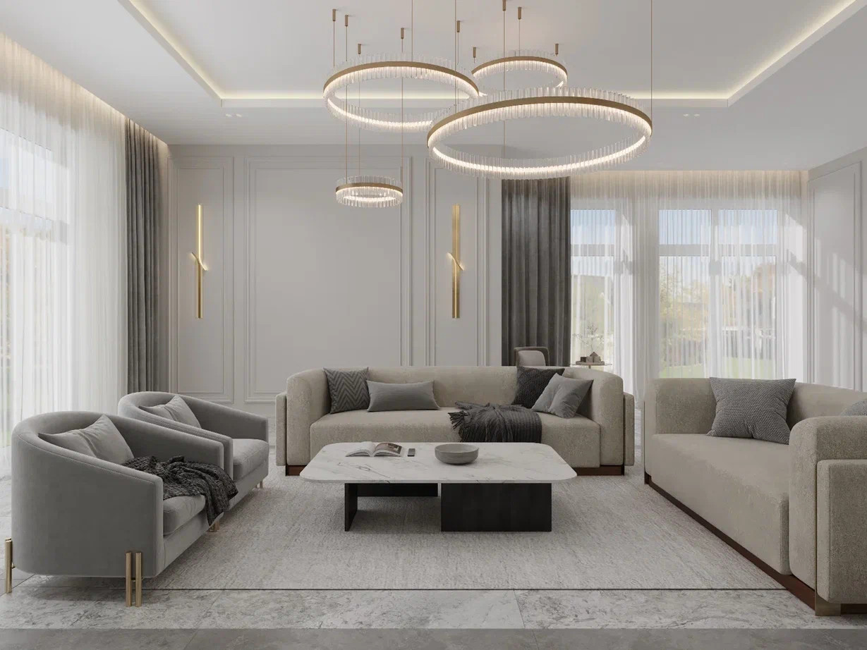 Дом с кинотеатром площадью 370 кв.м.