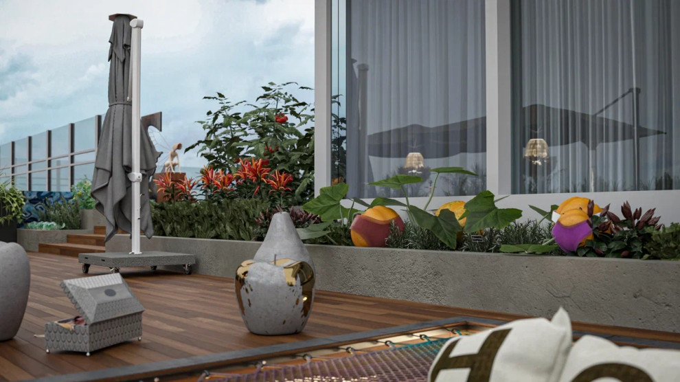 Терасса пент-хаус