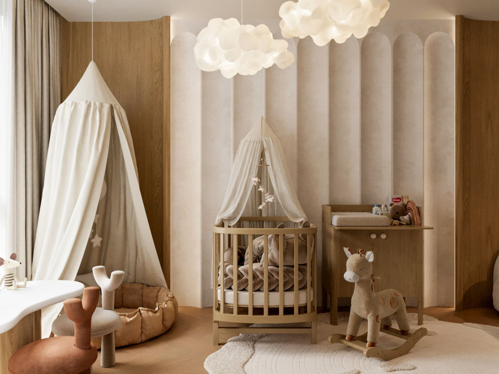 Скандинавская нежность для семьи с младенцем