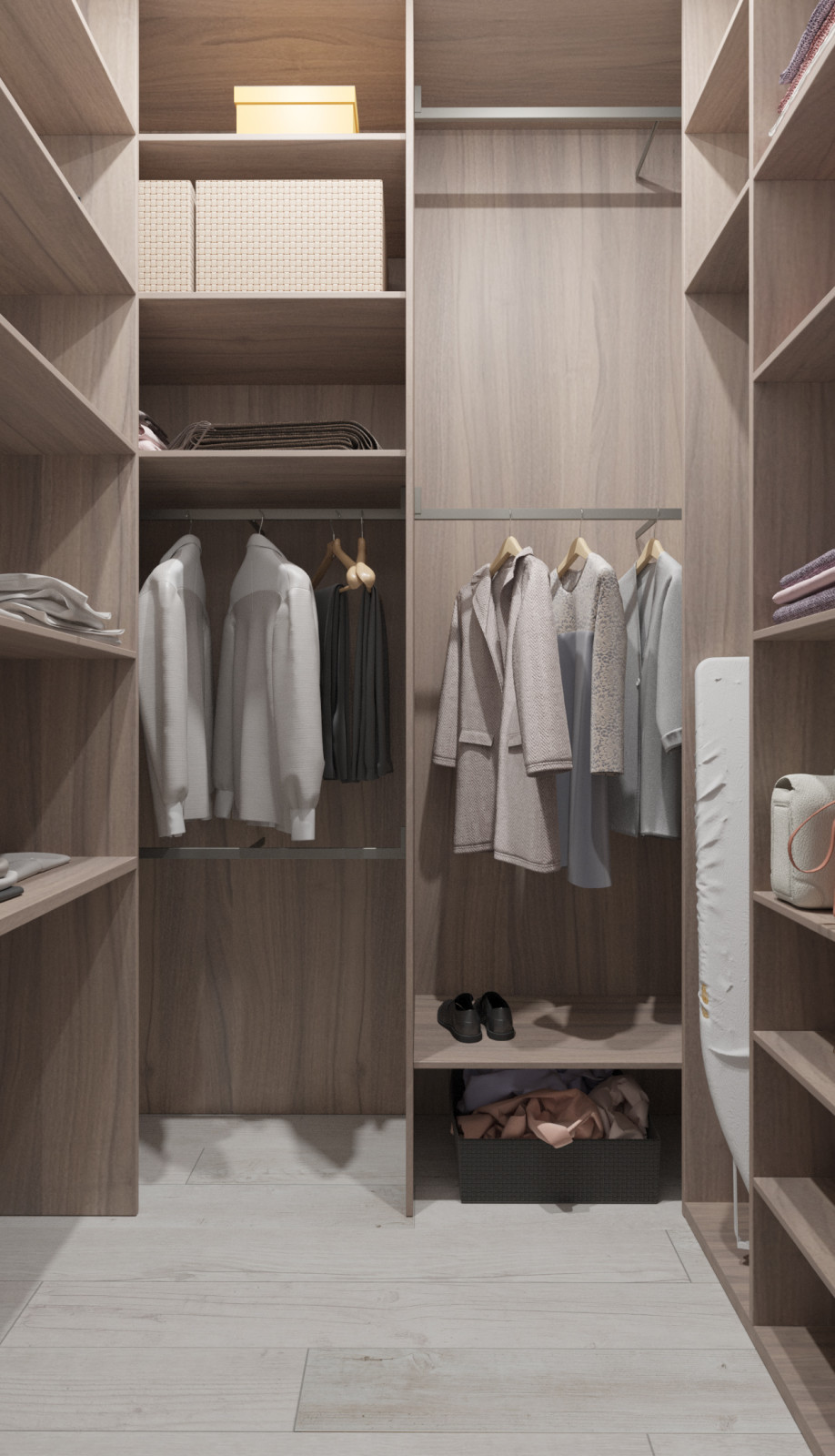 Просторная квартира в пастельных тонах