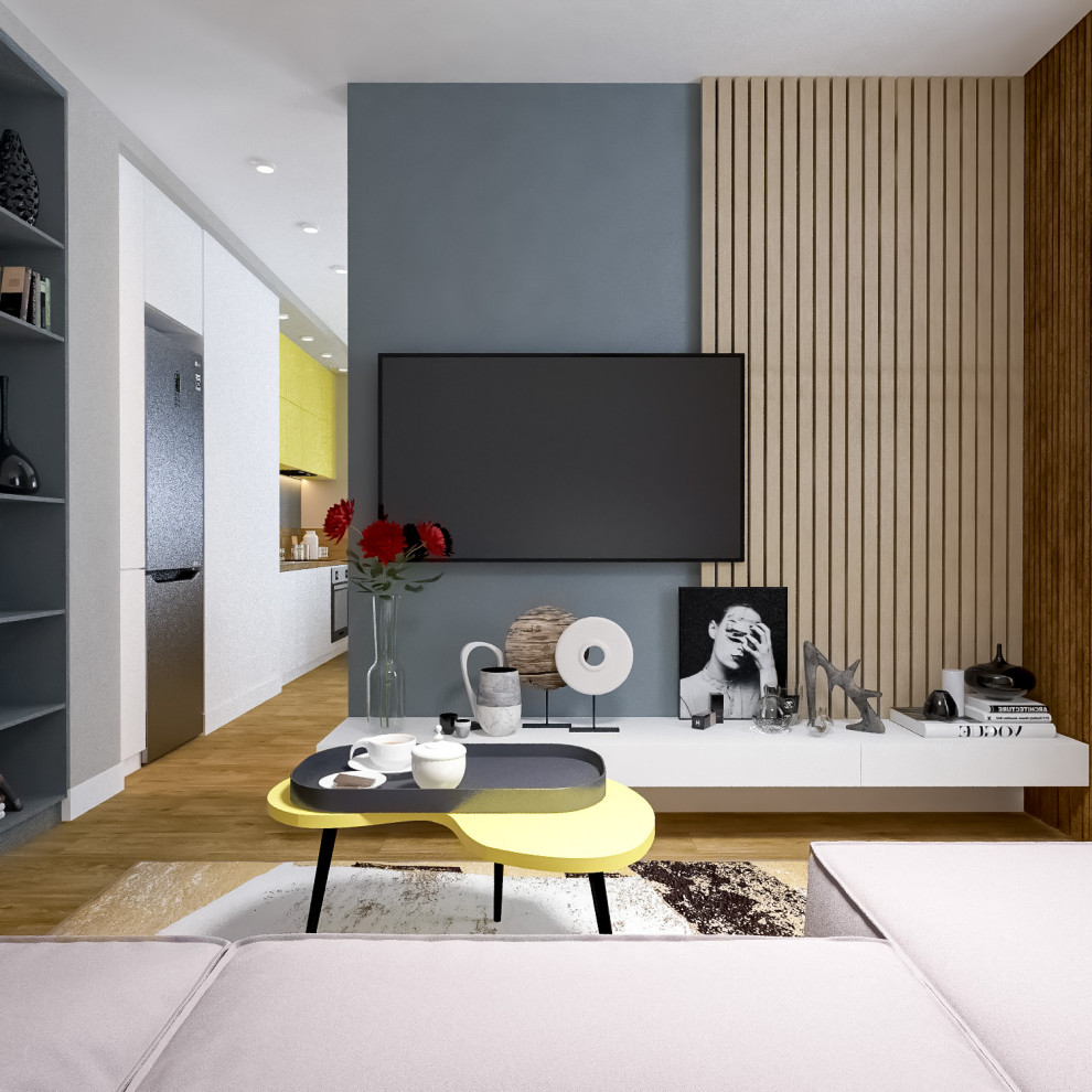 2020. 05. 02. Проект дизайна интерьера квартиры (гостиная 2)