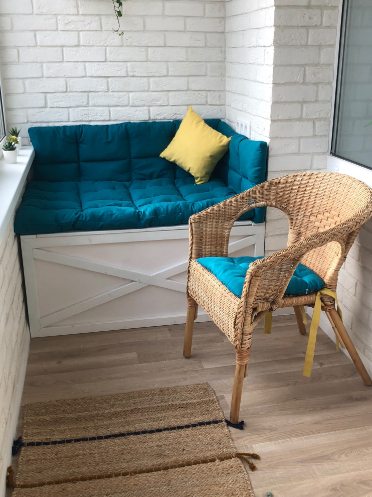 Текстильное оформление спальни в ЖК "Маршал"