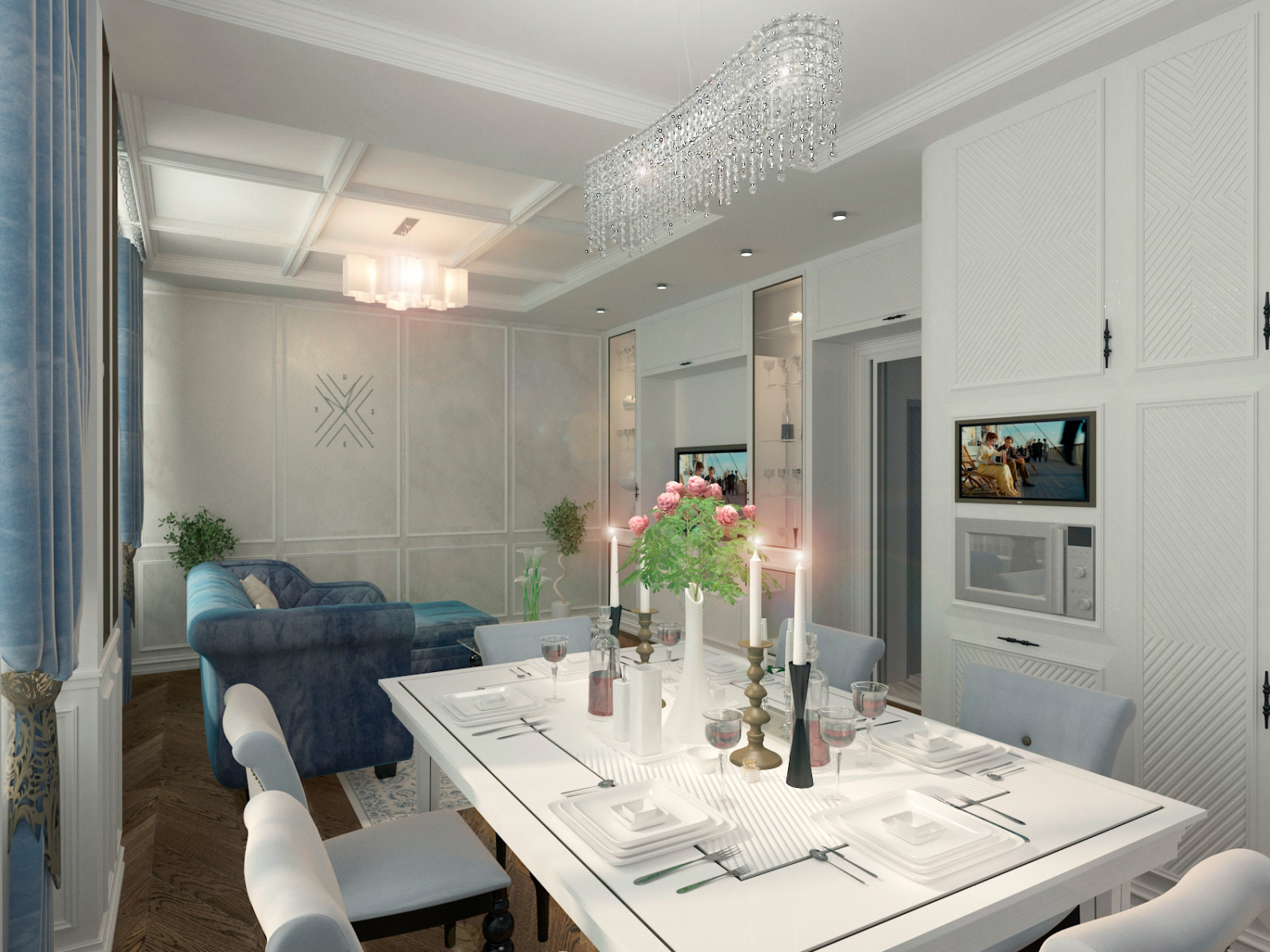 Дизайн-проект квартиры в ЖК Наследие