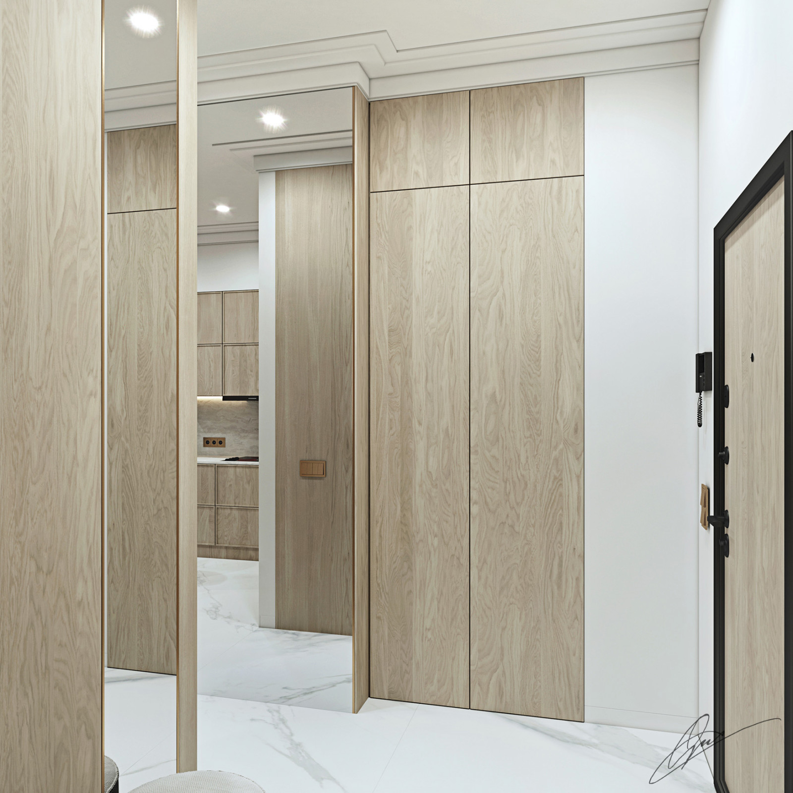 Трёхкомнатная квартира в ЖК "Discovery Park"