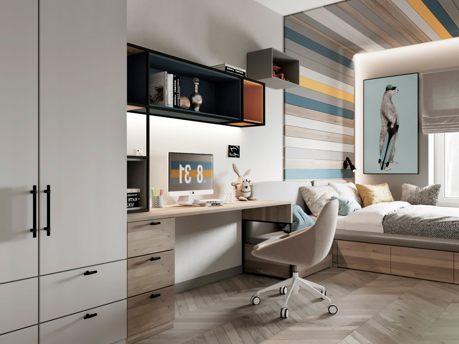 современный интерьер квартиры