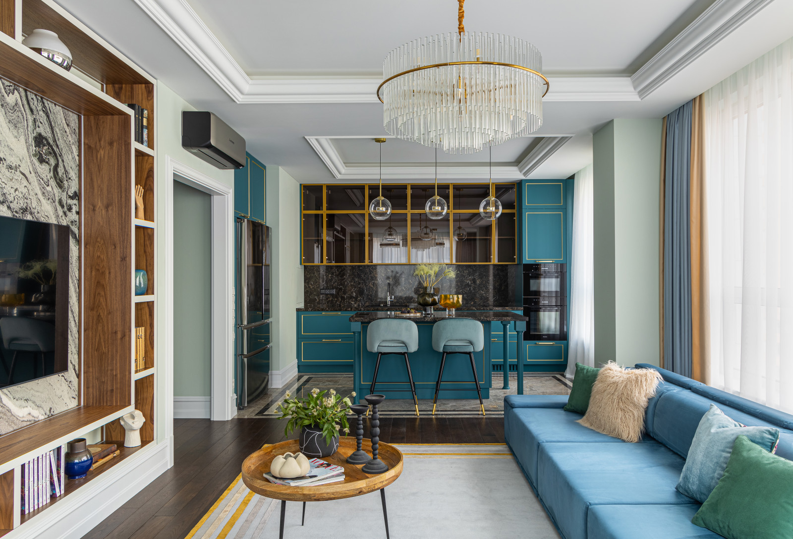 Стилизация квартиры в ЖК Велтон Парк