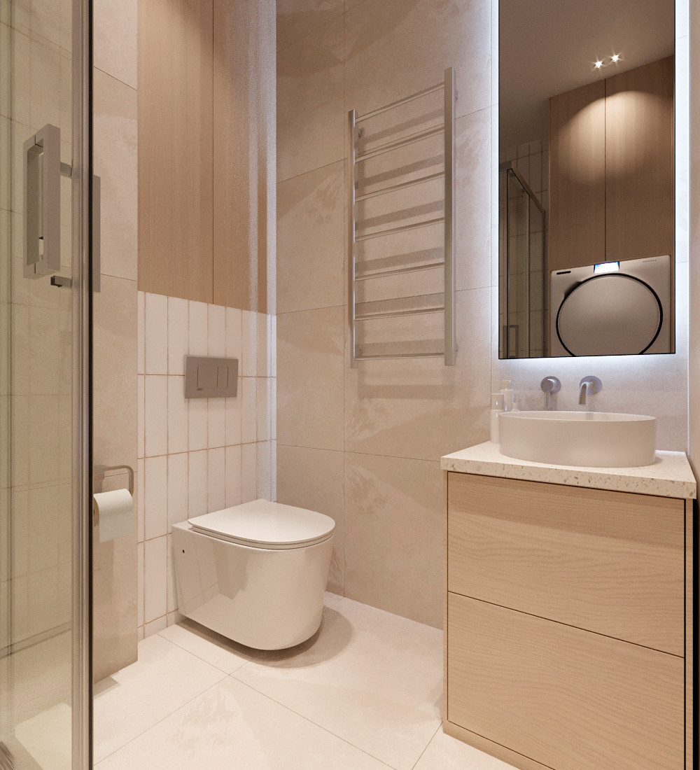 Квартира в современном стиле для молодой пары