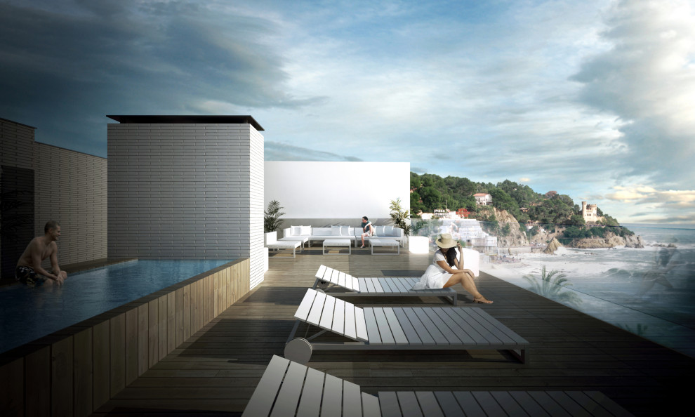 Обложка проекта: Edificio de viviendas en el frente marítimo de Lloret de Mar