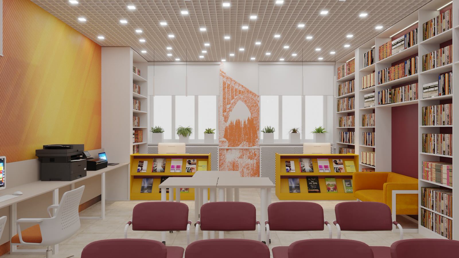 Центральная взрослая библиотека п. октябрьский Пермский край