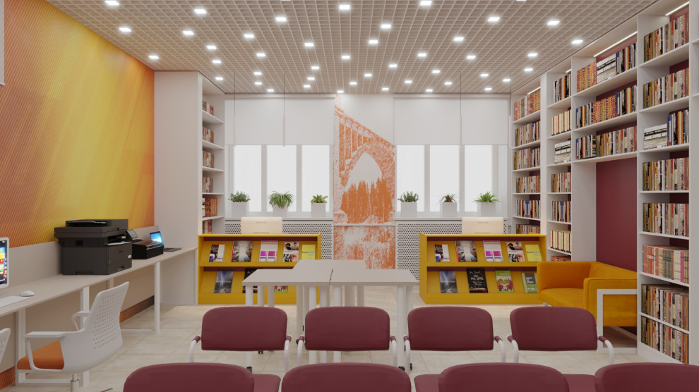 Центральная взрослая библиотека п. октябрьский Пермский край