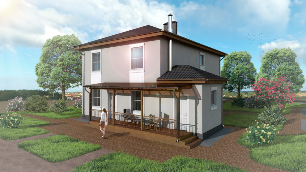 Жилой дом в г. Лобня, Московской области