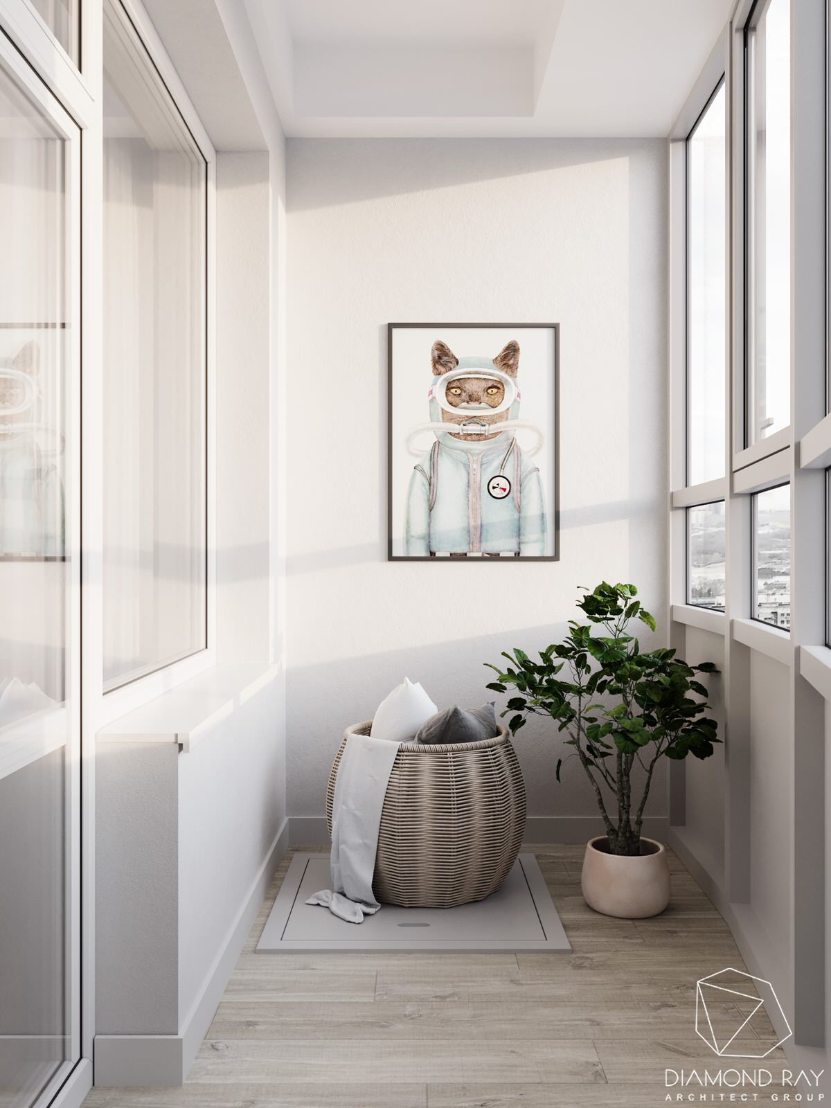 Интерьер квартиры в ЖК Флотилия 121 м^2