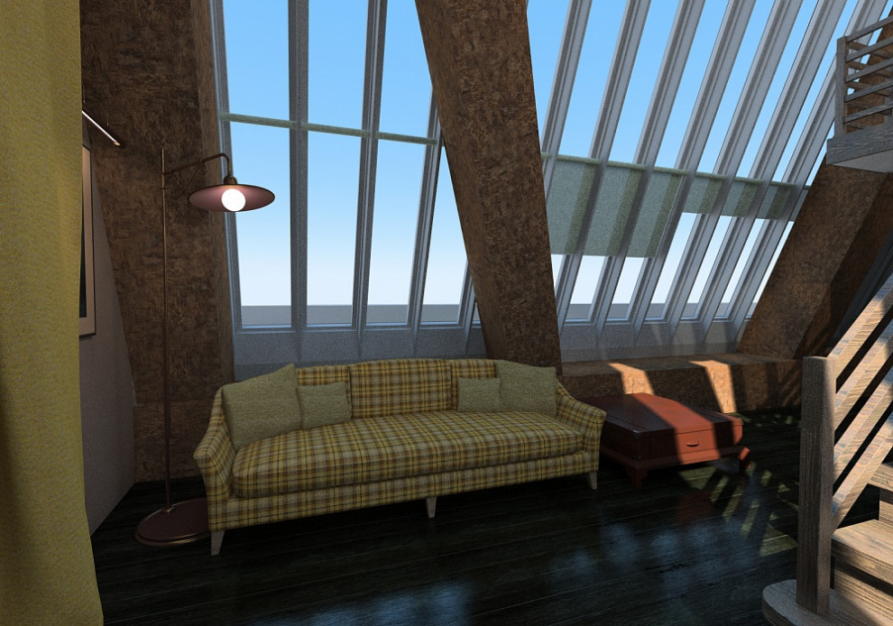 Проект апартаментов на мосту Багратион.