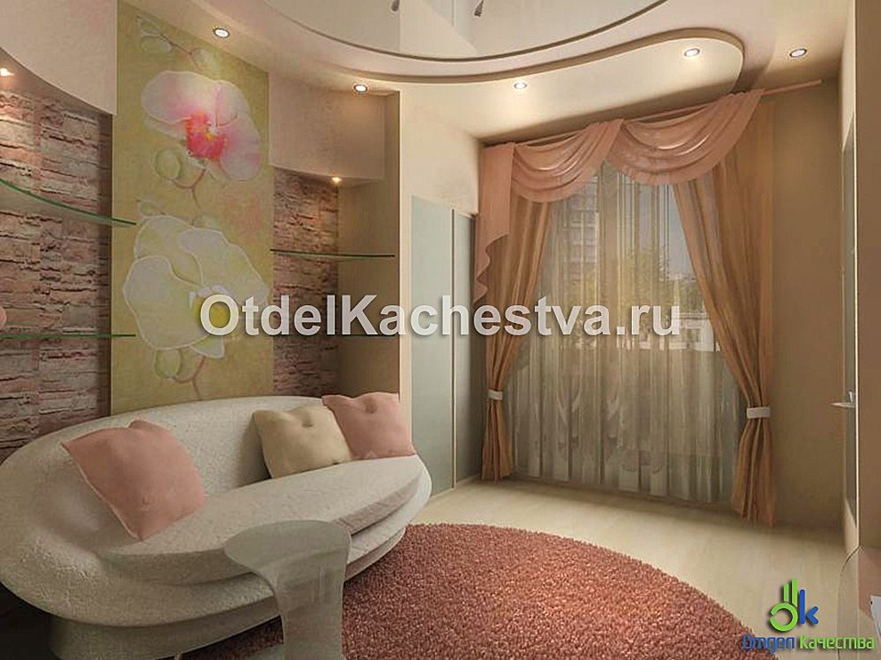 Дизайн 1-комнатной квартиры