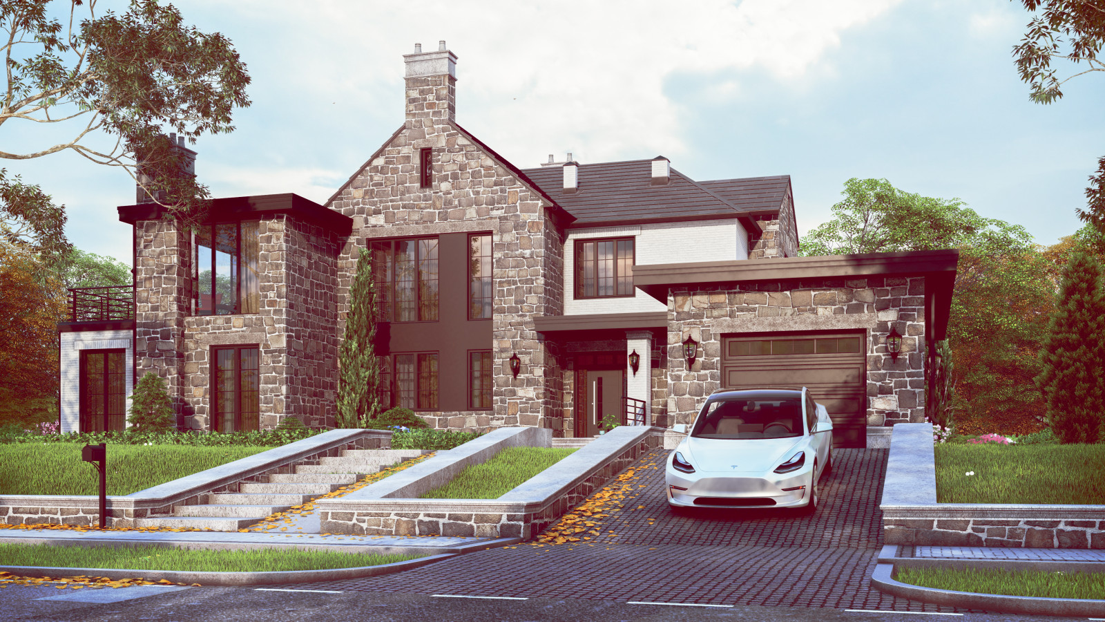 Обложка проекта: Загородный дом в Малоховке