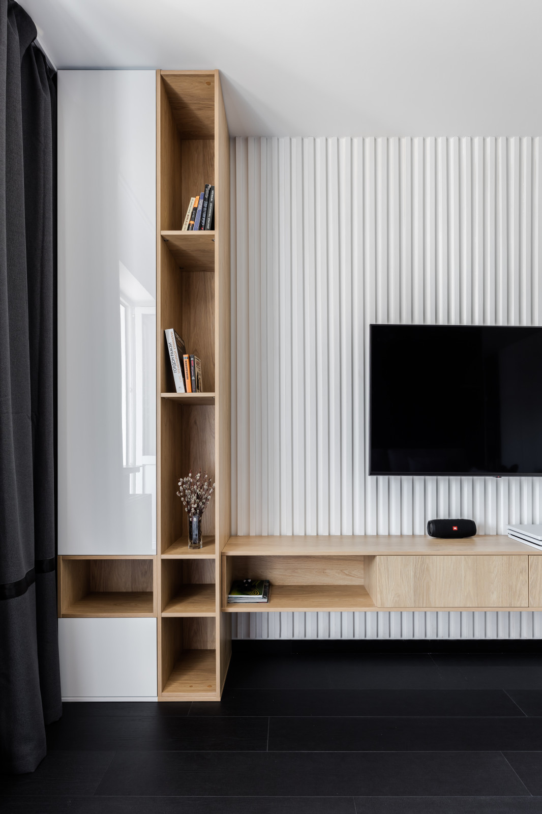 Черно-белый интерьер