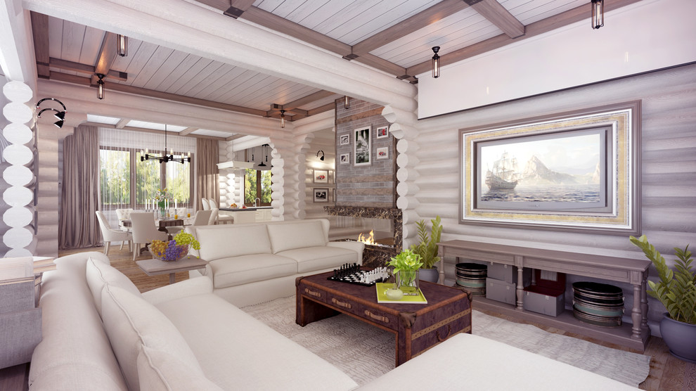 Обложка проекта: Лесной домик в стиле прованс