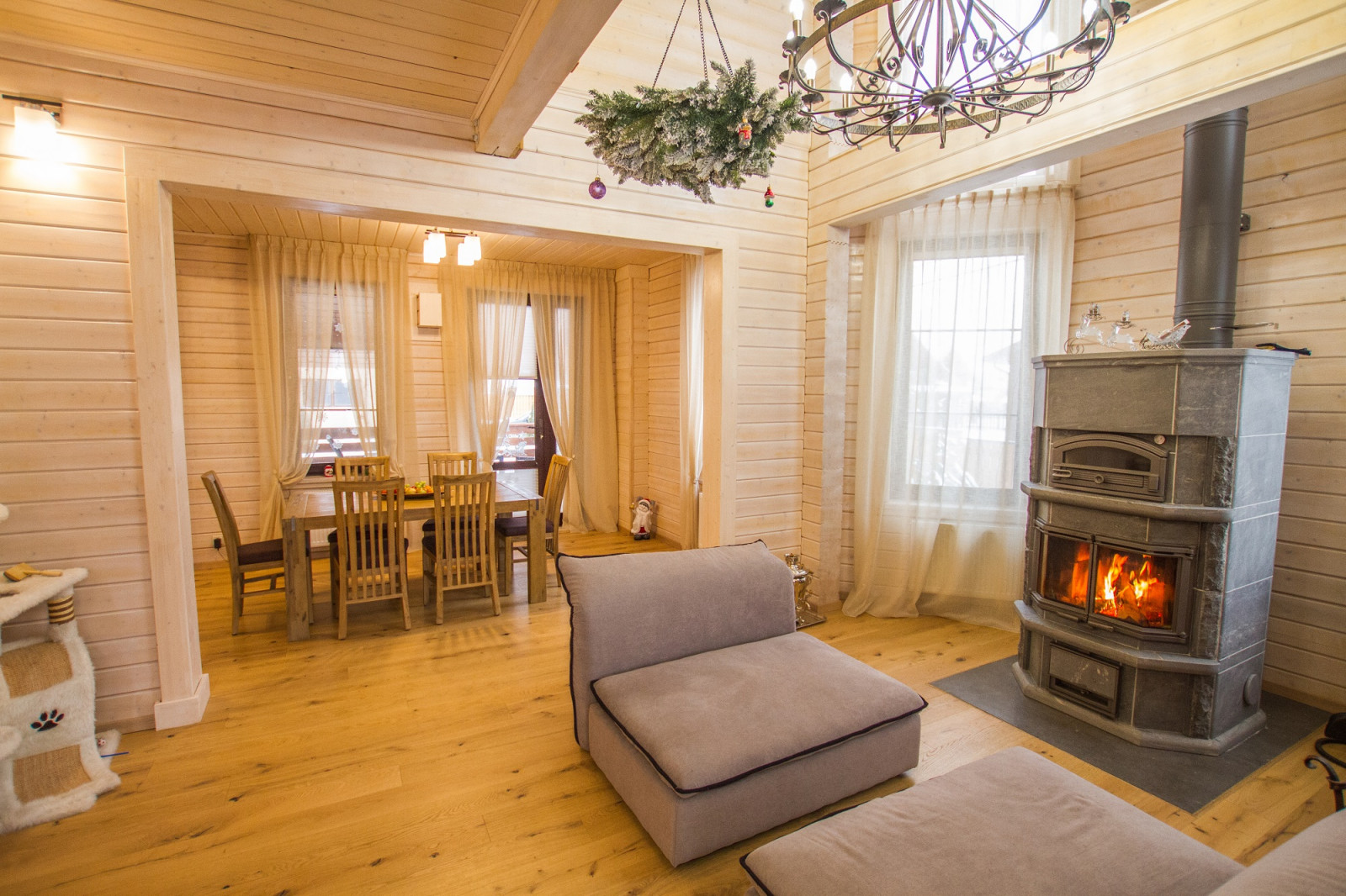 Деревянный дом из клееного бруса 329 метров (GOOD WOOD)