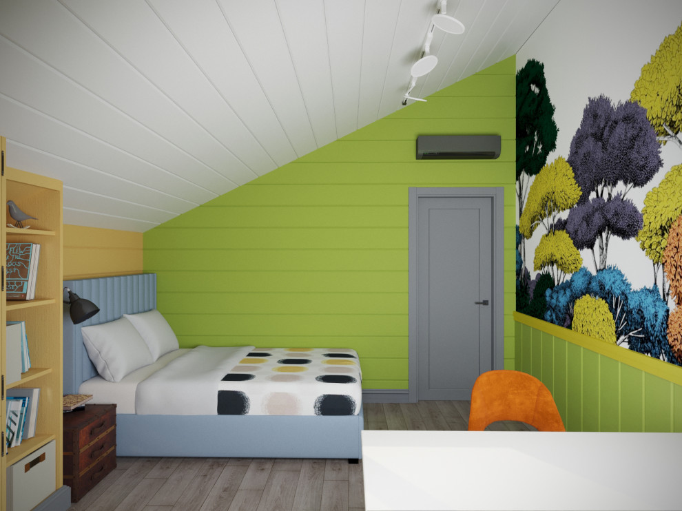 Яркая детская с санузлом