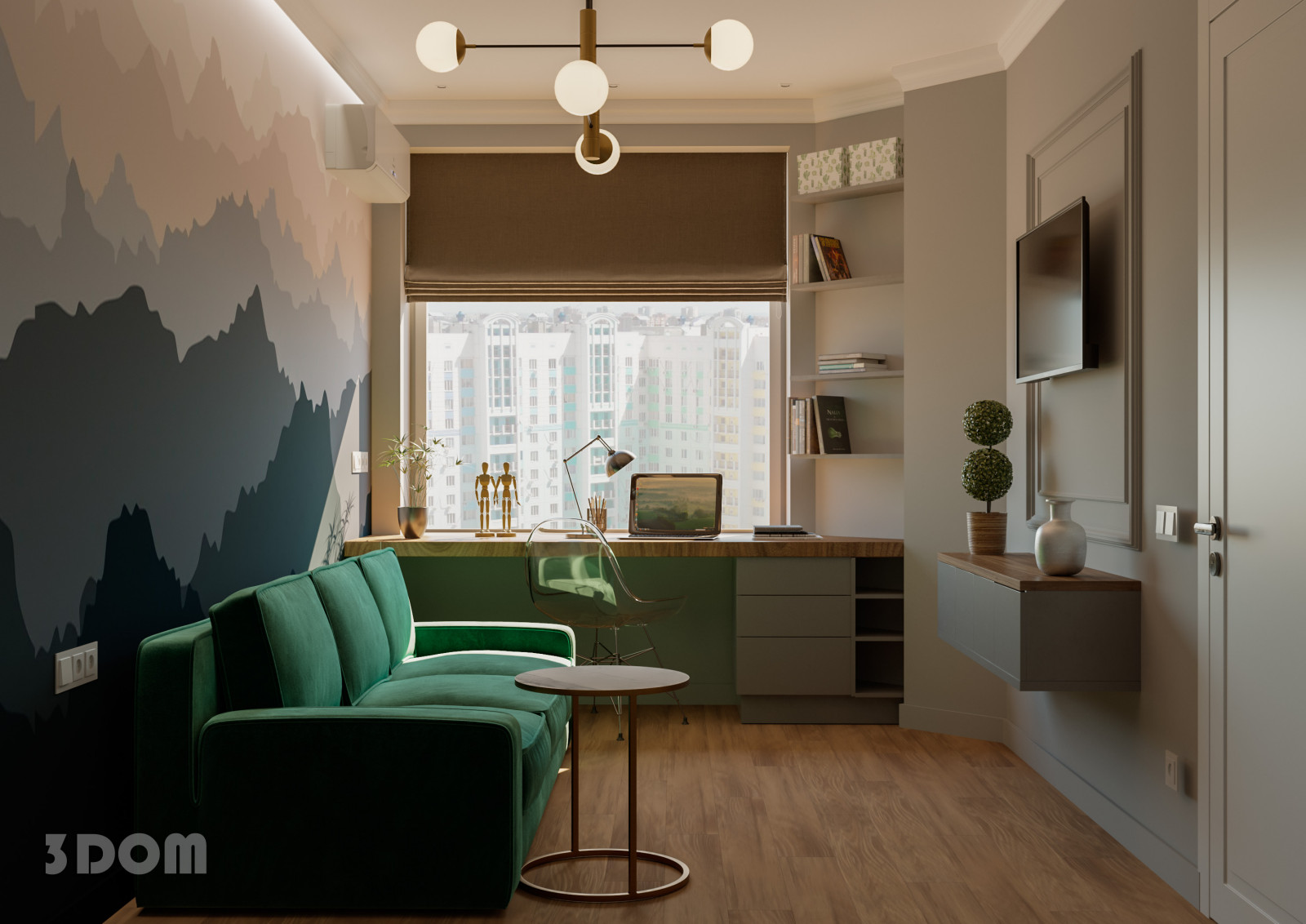 КВАРТИРА ЖК "МАРШАЛ" 60кв.м | 3DOM