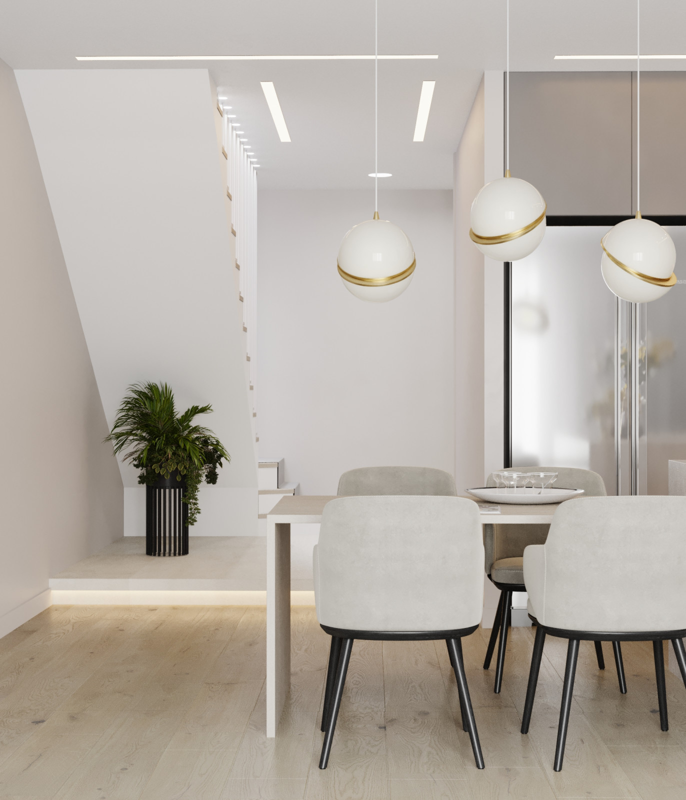 Таунхаус в 3 этажа