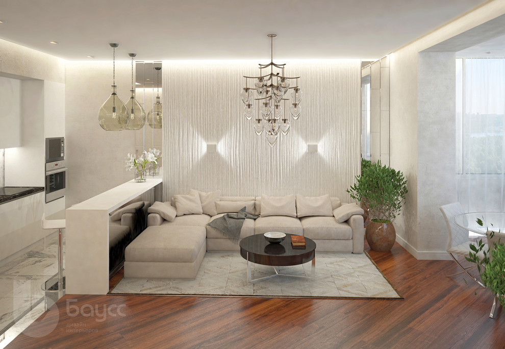 Проект "СВЕТЛЫЙ". Квартира-студия 54 кв. м