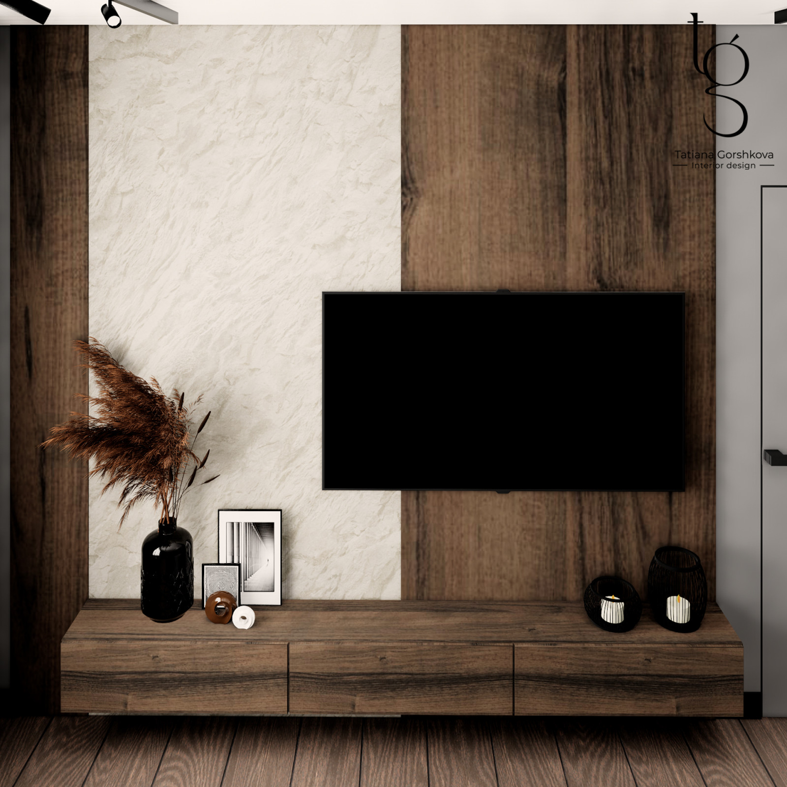 A cozy three-room family apartment