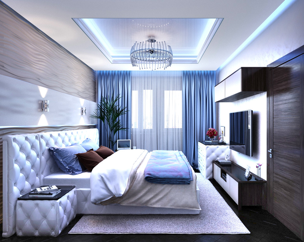 Голубая спальня