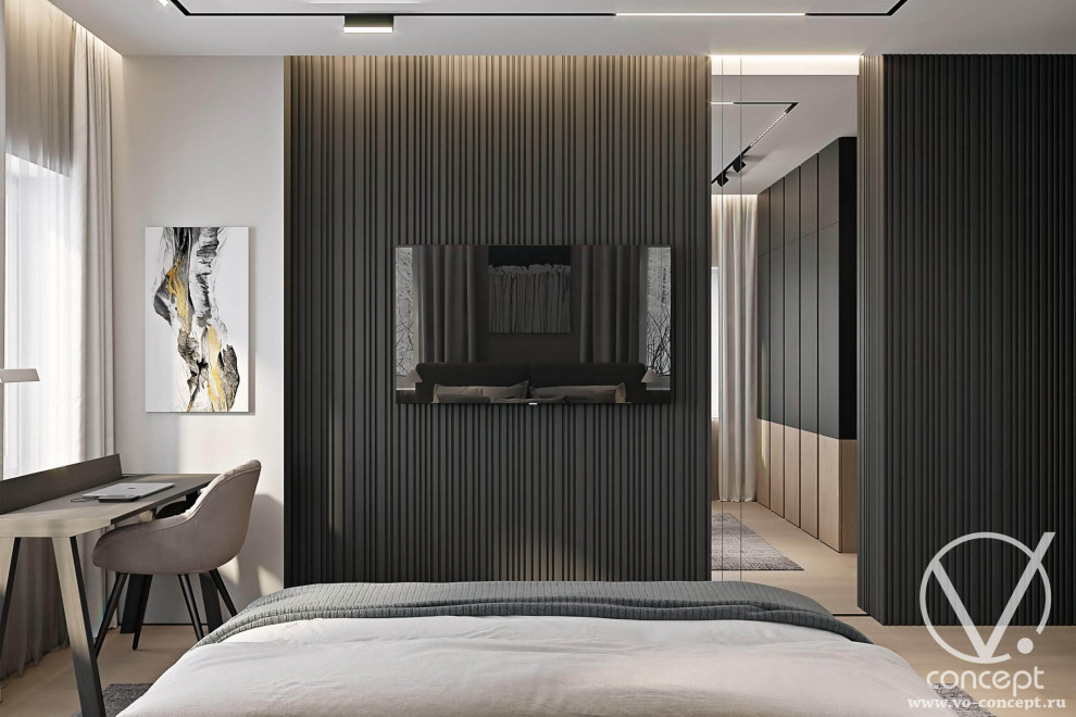 Реконструкция интерьеров дома в подмосковье. 350 м.кв.