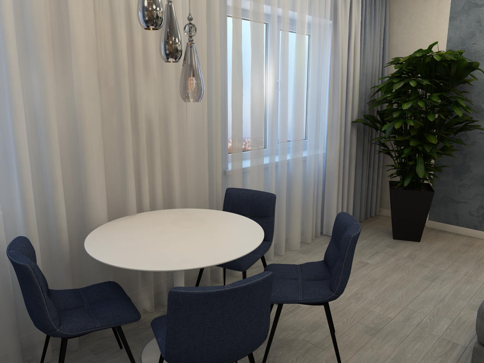 Кухня гостиная