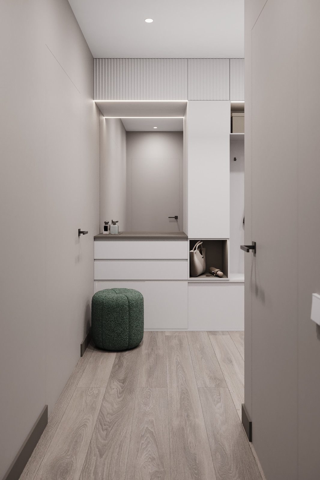 Светлый интерьер