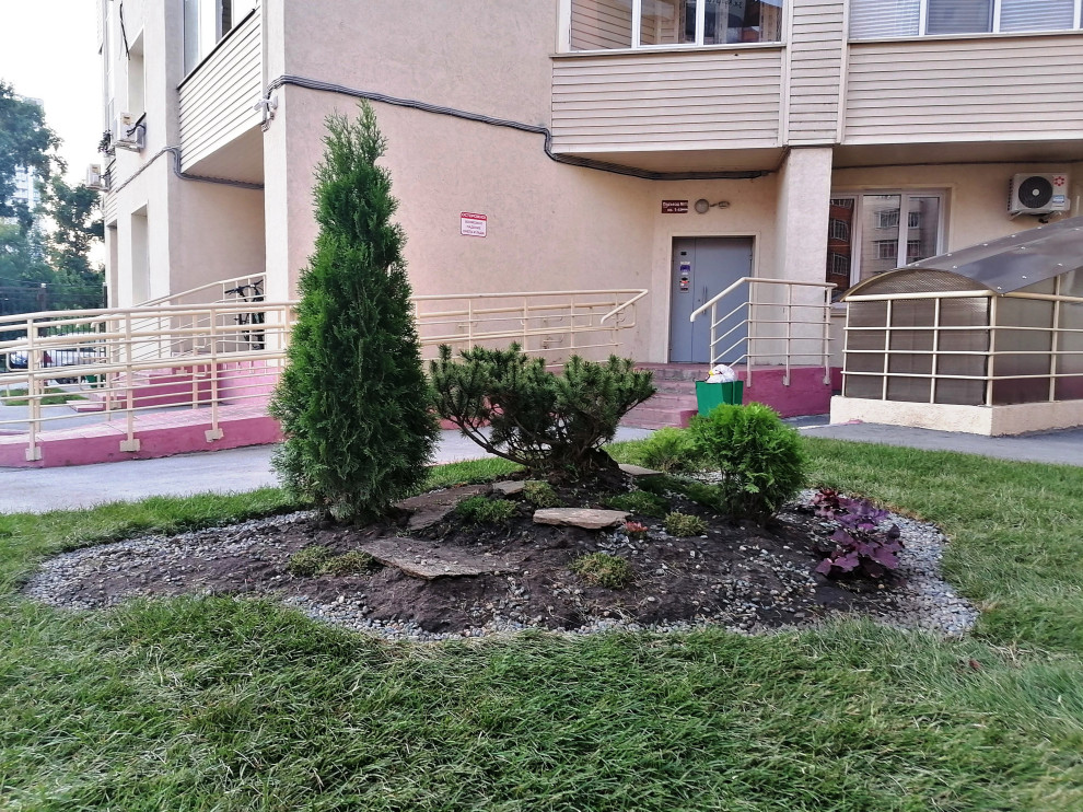 Озеленение территории двора, Центральный район