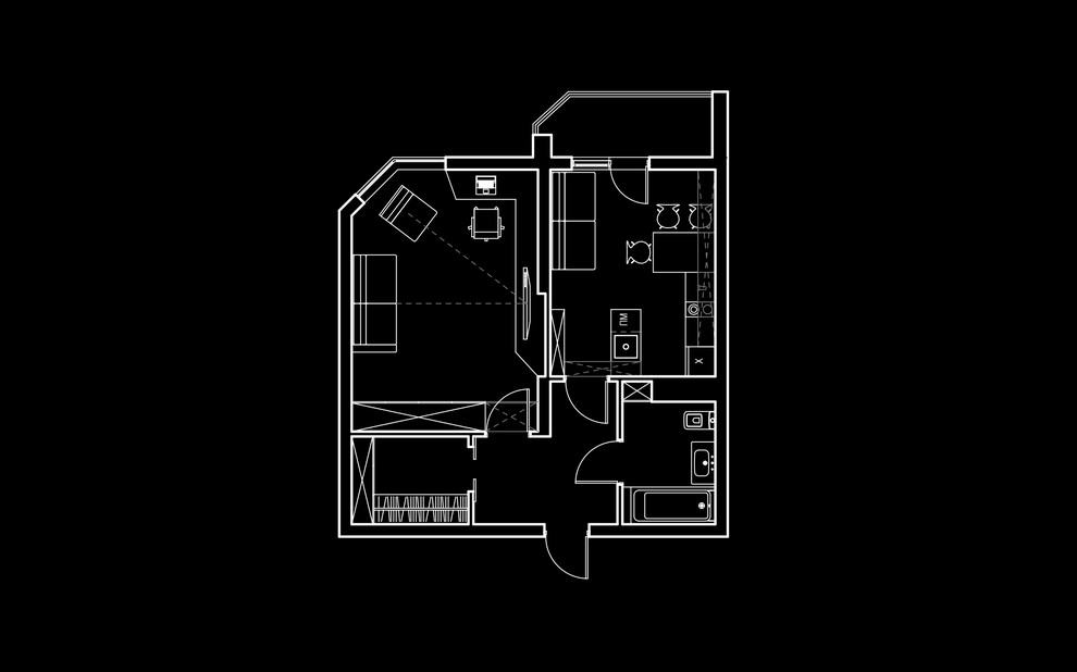 Квартира на Вильямса 3/7