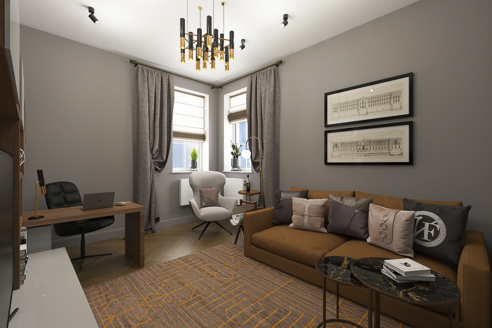 Европейская долина. Загородный дом для семьи из 4 человек.