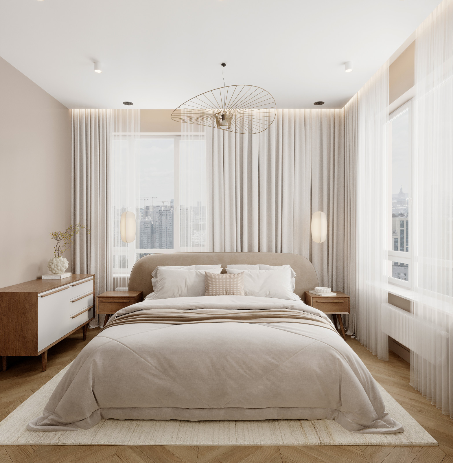 Современная квартира для спокойной жизни