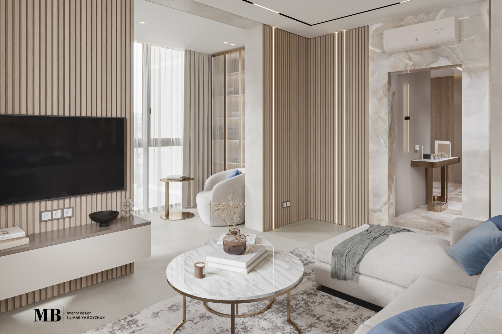 Дизайн квартиры на ул. 9апреля в г. Калининграде