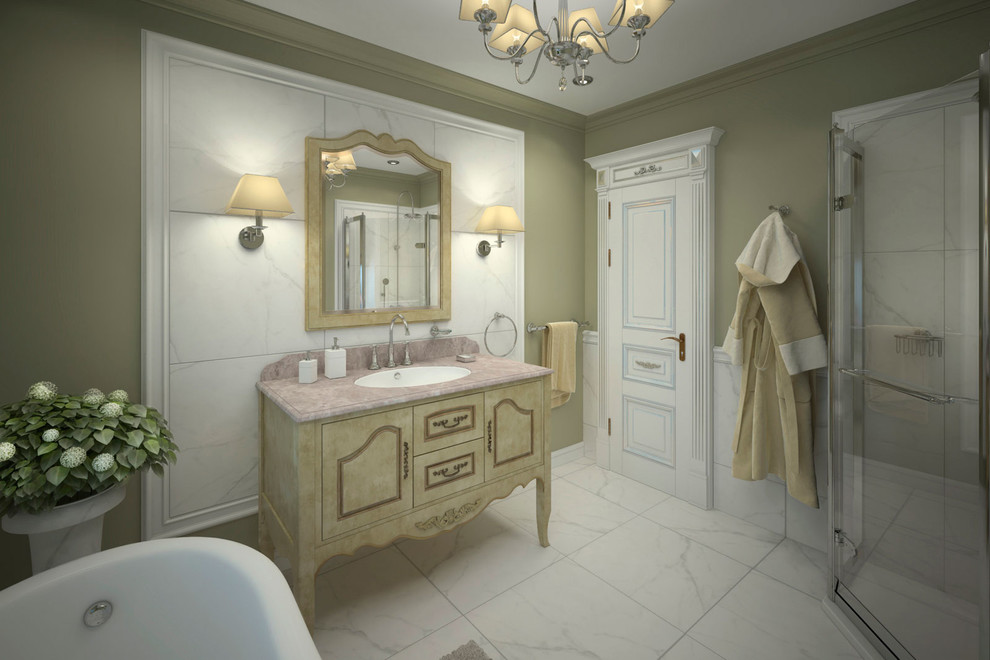The villa interior Dedovitsa by Alpina Group & Ideя-LAB