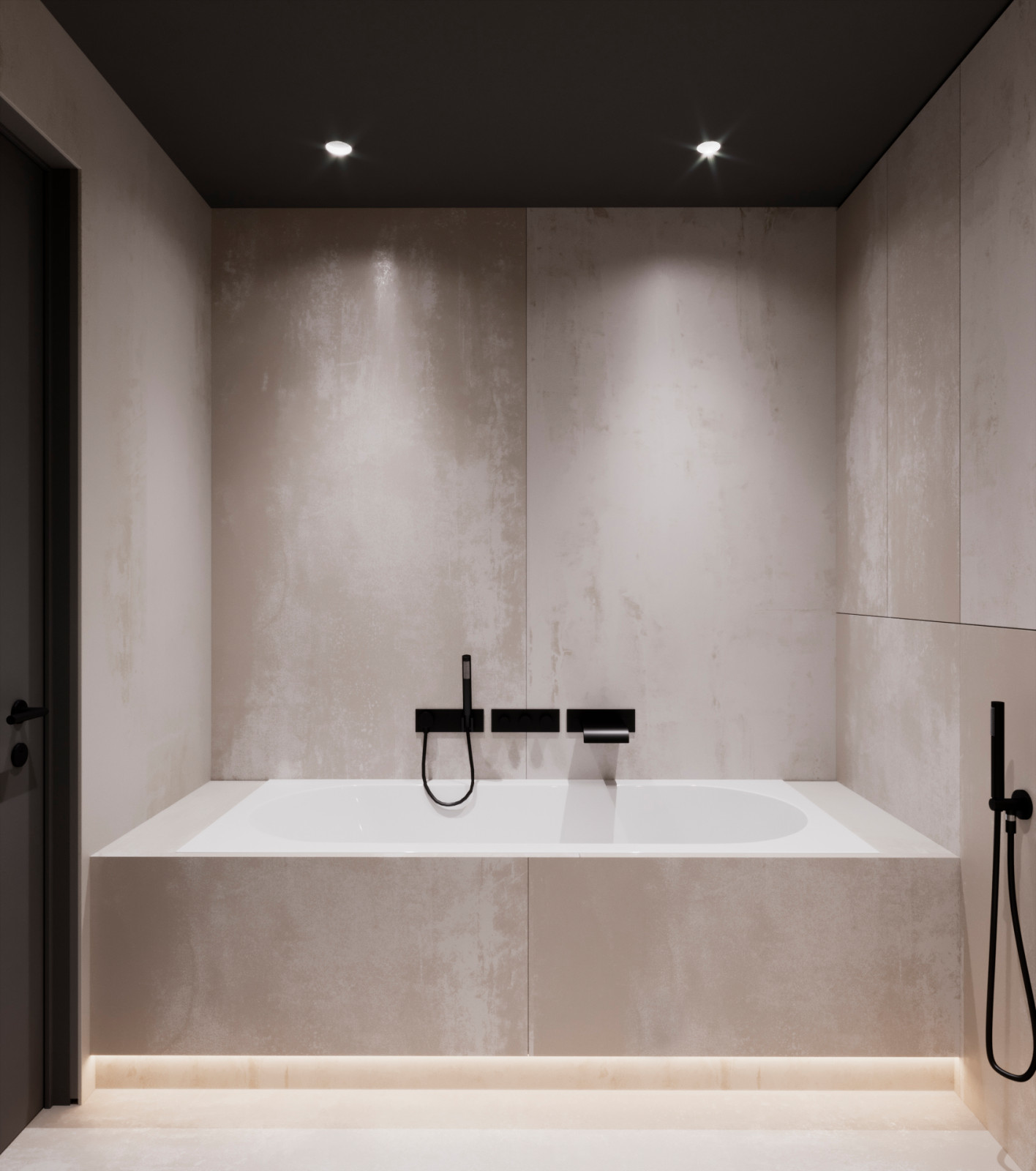 Черно-белая квартира