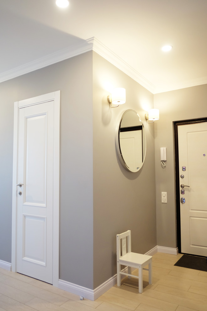 2-х комнатная квартира с синим и розовым