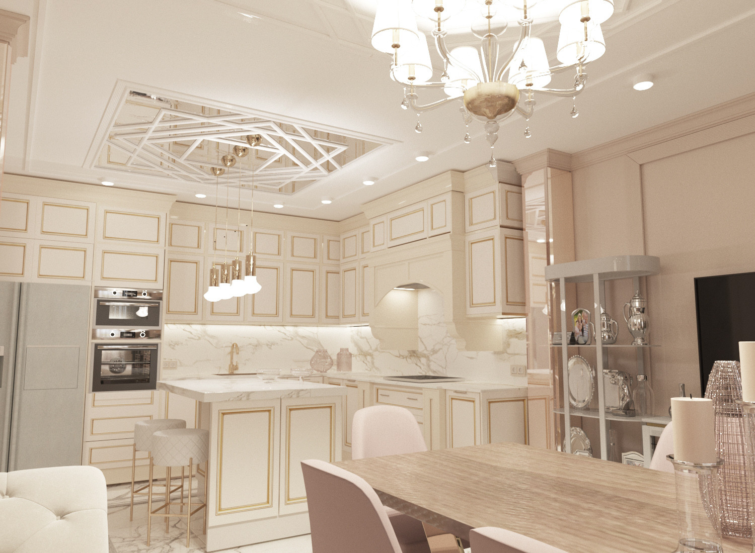 Интерьер квартиры в стиле Арт Деко