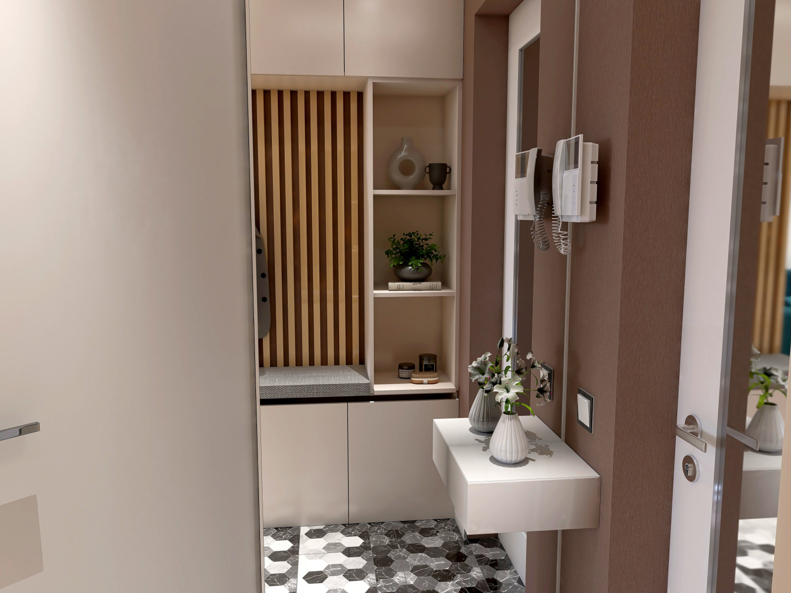 Дизайн-проект 2-х комнатной квартиры