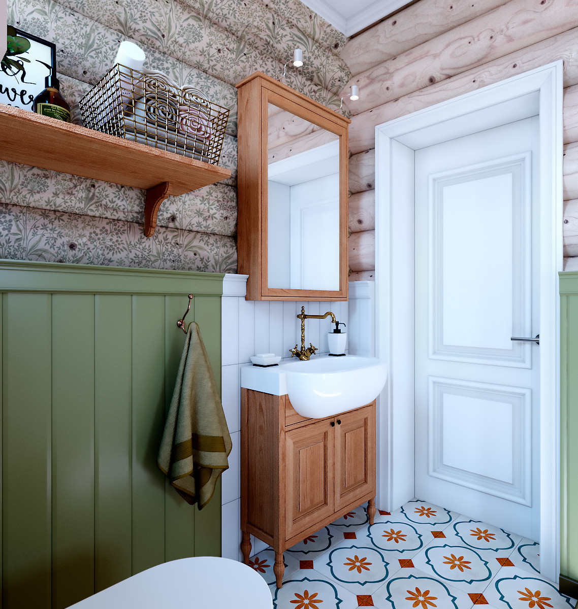 Дом в Оськино