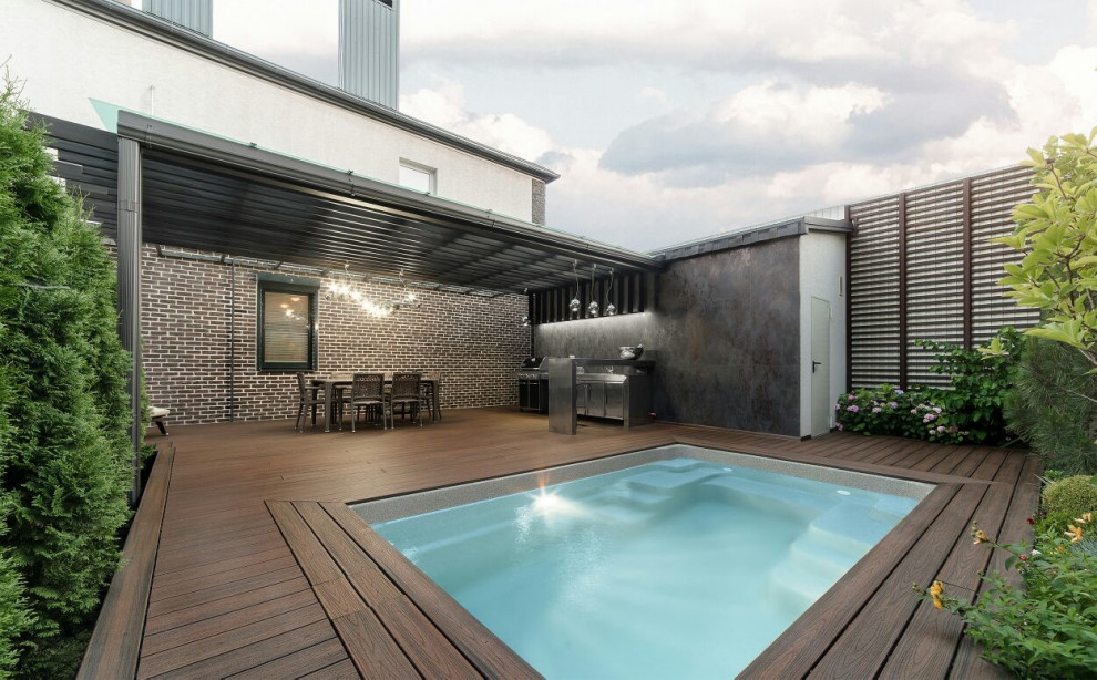 Террасы для бассейнов, причалов