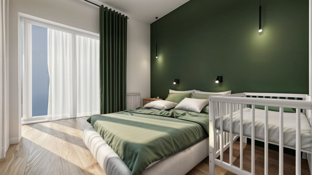 Обложка проекта: Проект четырех-комнатной квартиры для молодой семьи из пяти человек