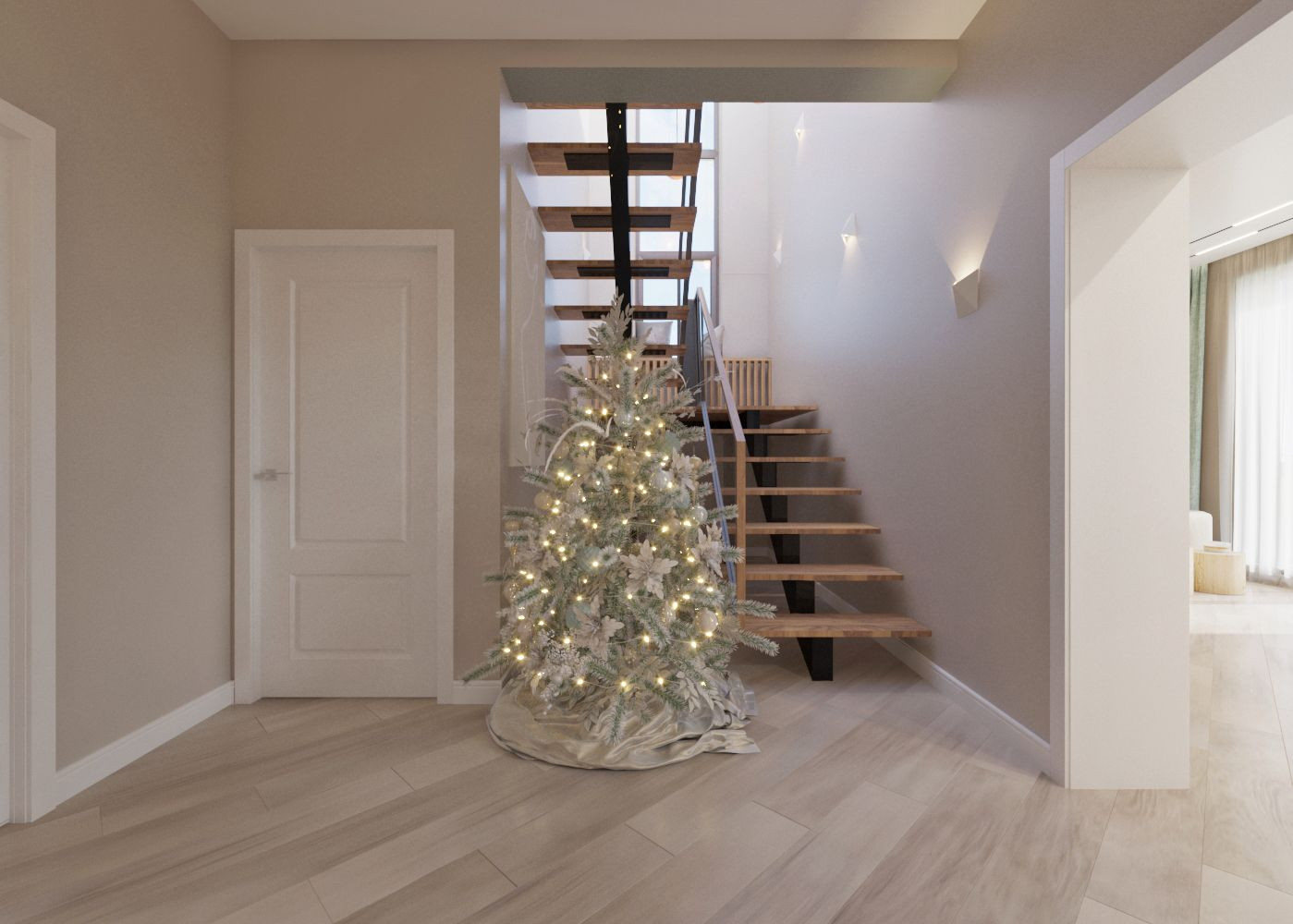 Дизайн Проект котеджа в Пихтулино