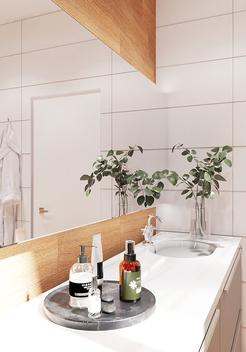 Санузел в Эко-стиле