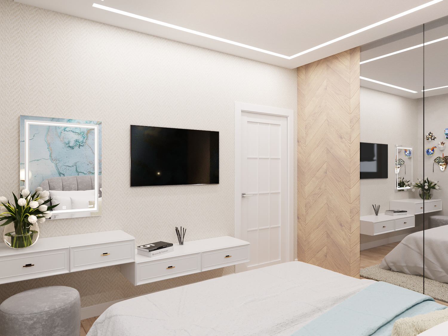 Двух комнатная квартира