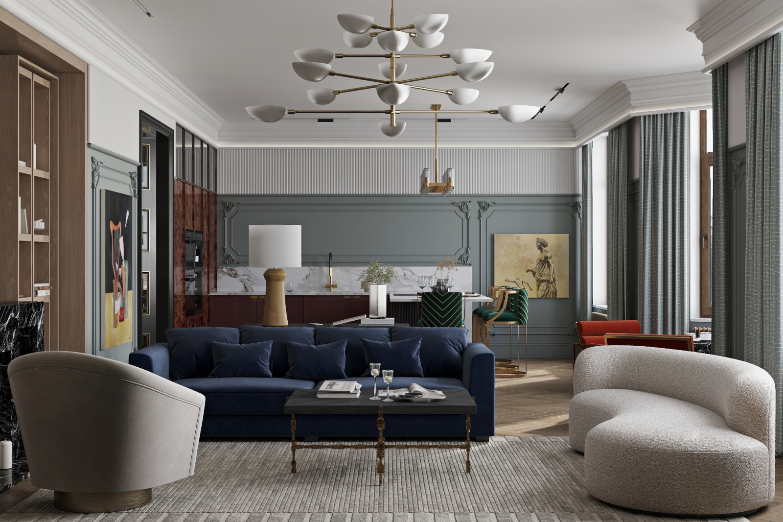 ЖК Art View House, визуализация