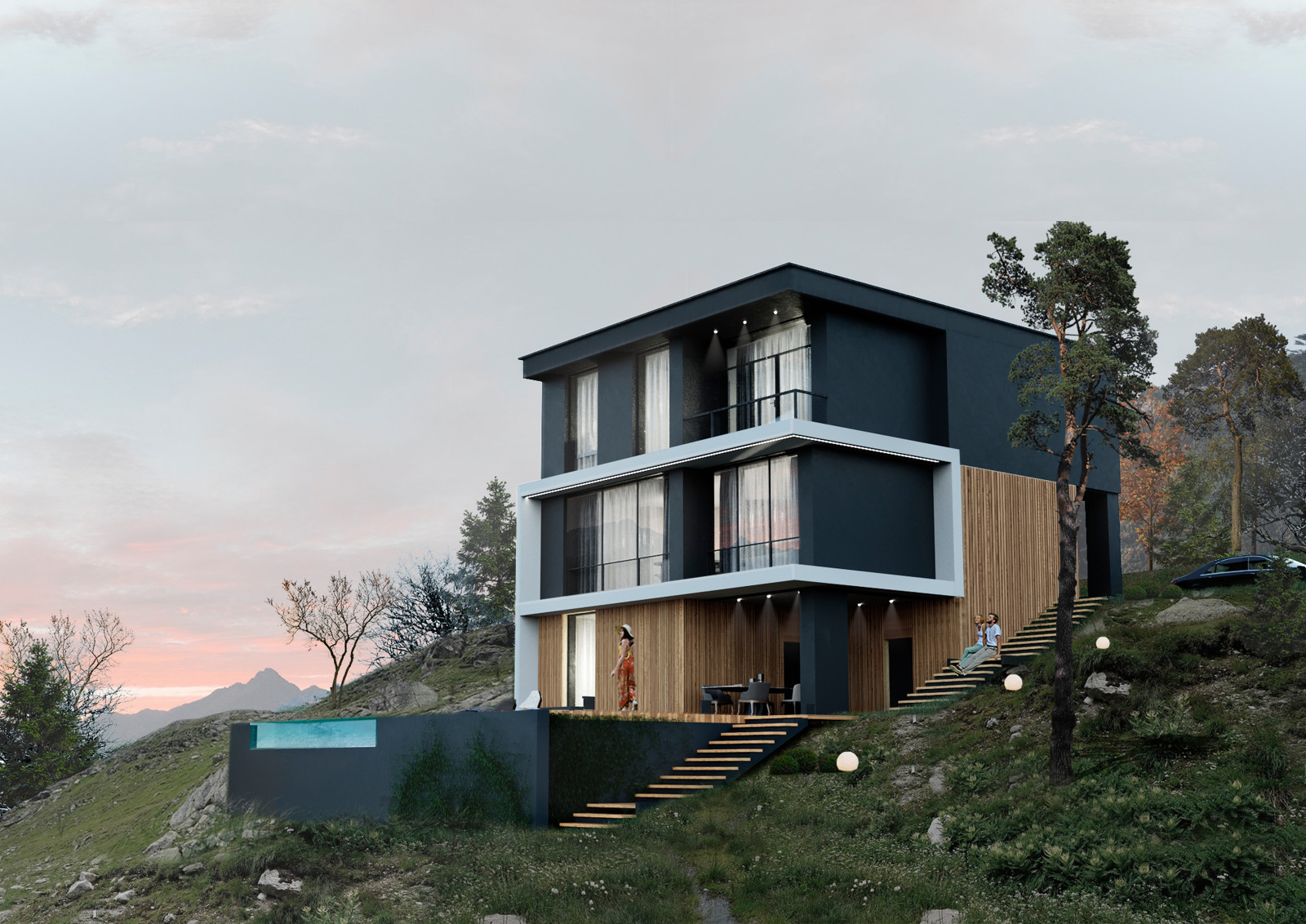 Современный дом в г.Сочи