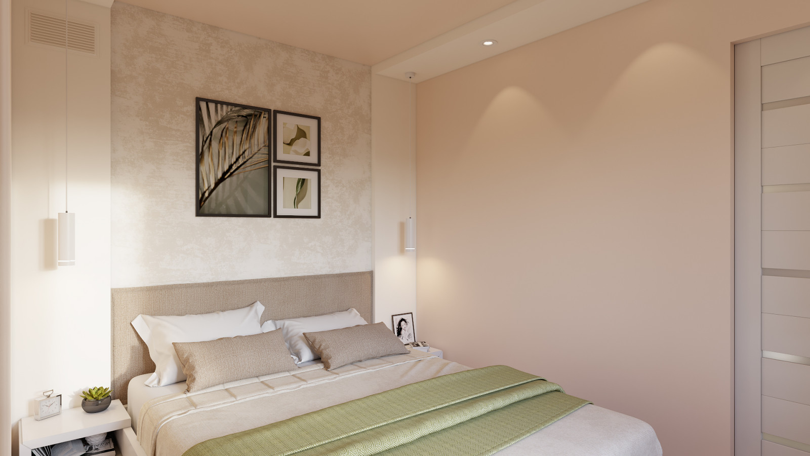 Дизайн двухкомнатной квартиры 44 м2